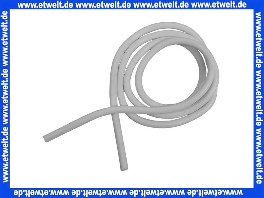 ELCO 12059583 Dichtungsschnur Silikon D5 x 1000