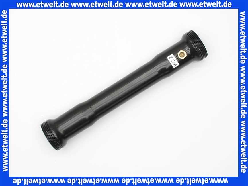 12059803 Elco Flanschrohr DN25 L262 mit aufstellbarem Rückflussverhinderer