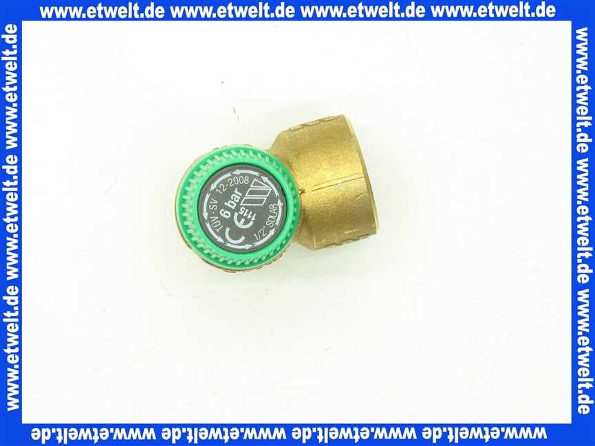 ELCO 12061101 Sicherheitsventil DN 15 R1/2 xR3/4 Zo