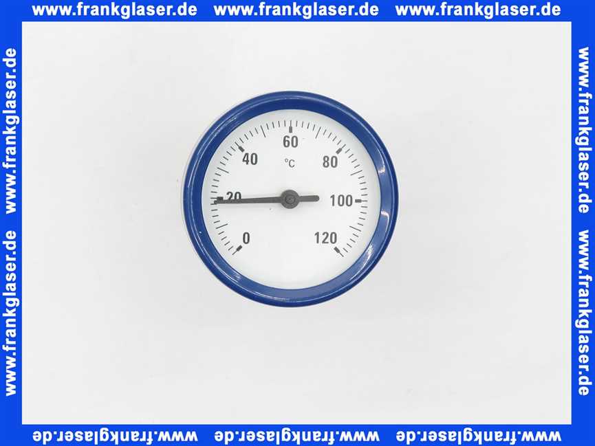 12061904 Elco Thermometer blau 0-120GR D50/10-D5X50