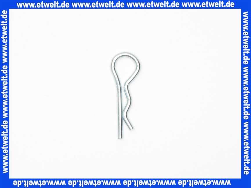 12062960 Elco Steckfeder D2.5 zu Welle D9-15 (1 Stück)