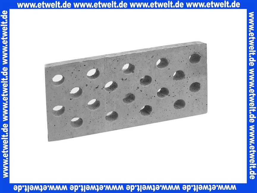 ELCO 12063565 Brennraumstein vorne