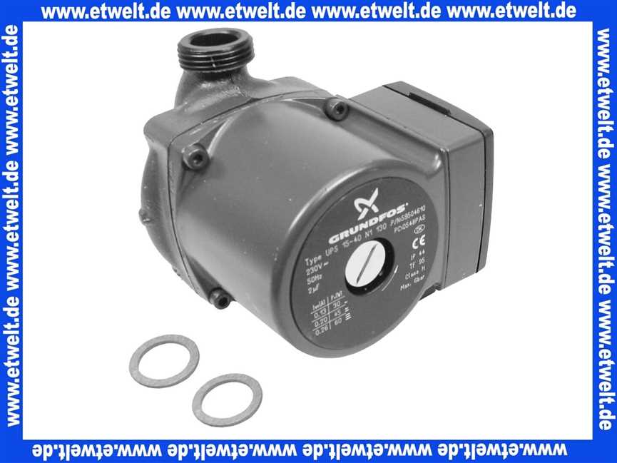 ELCO 12063752 Umwälzpumpe UPS 15-40 Baulänge 130mm