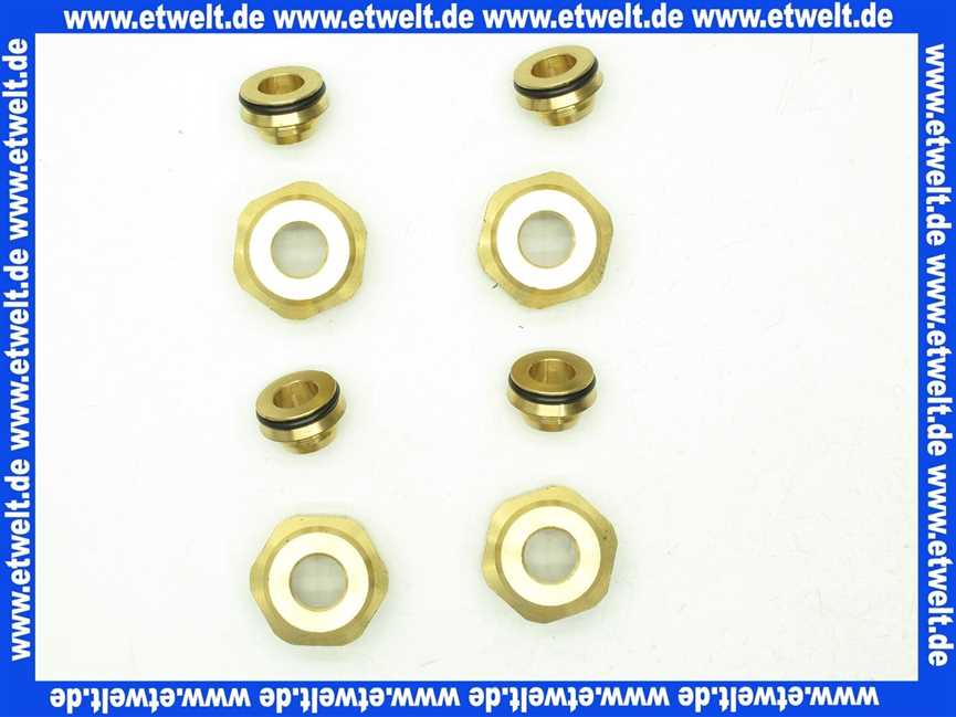 Elco Verschraubnungs-Set 15MM (4 STÜCK) 12093826