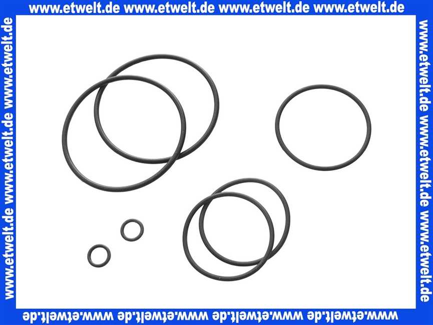 ELCO 13007856 O-Ring Set (6 Stück) für Gasarmaturengrup