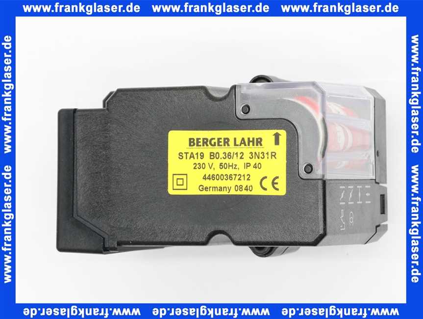 ELCO 13007919 Stellantrieb STA 4,5 BO 63N30R