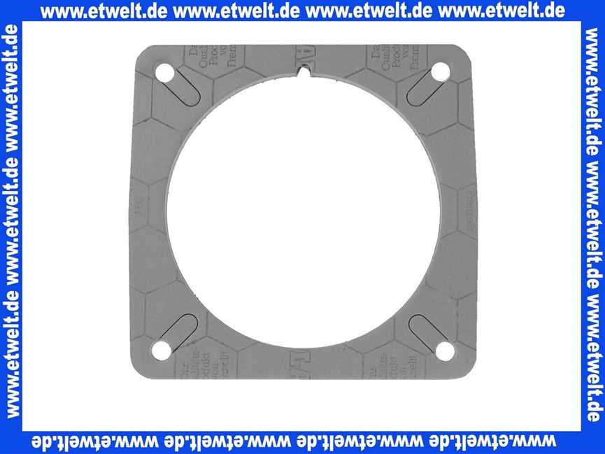 ELCO 13009619 Isolierflansch 228 x 220 x 10