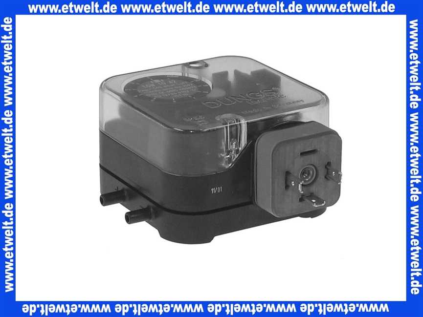 ELCO 13009652 Druckwächter LGW 10-A2 Bereich 1-10 mbar