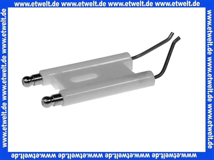 ELCO 13009726 Blockelektrode 90 lg. D2x20 Porz.D 55x10