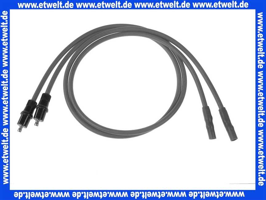 ELCO 13009727 ZündkabELCO Länge 950 Stecker D6,3/Zw.St
