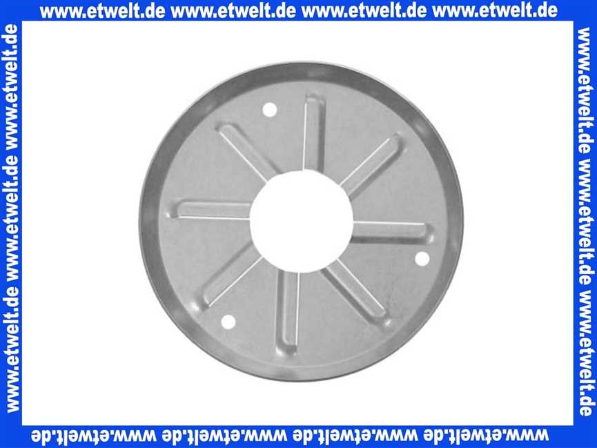 ELCO 13009752 Stauscheibe D 155 / 50 LA8 - 3 Bohrungen