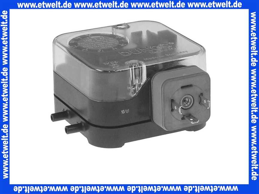 ELCO 13010111 Druckwächter LGW 3-A2 Bereich 0,4-3 mbar
