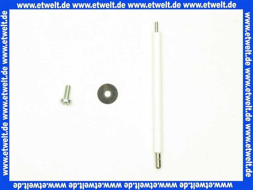 13010528 Elco Zuendelelktrode D6X80 D4 D2X7 Flansch