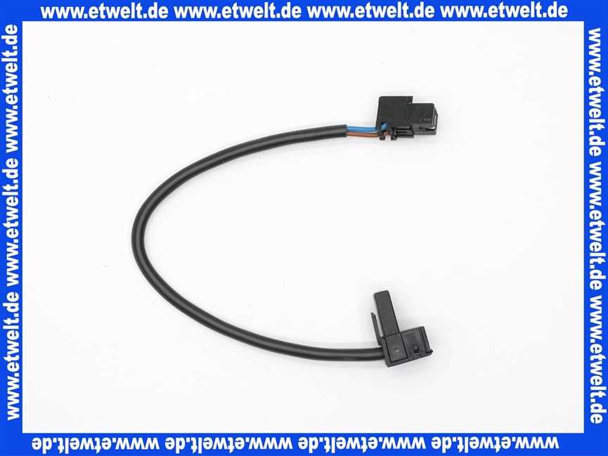 13010535 Elco Kabel für Zündtrafo mit Steckern 3P/RAST2P L250mm