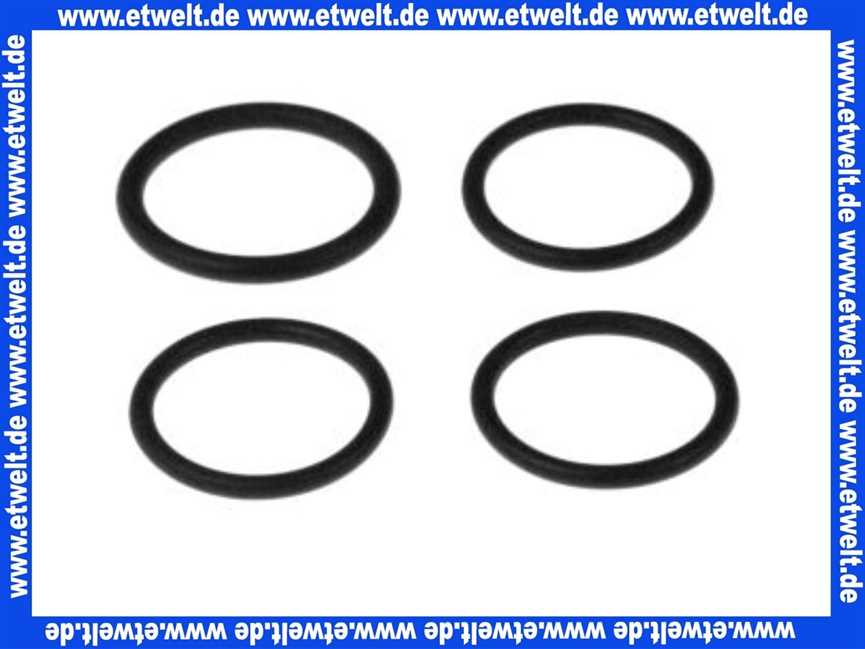 ELCO 13010543 O-Ring-Set (4 Stück) für Kompakteinheit C