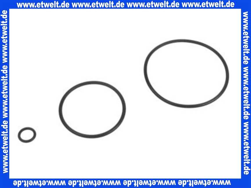 ELCO 13011366 O-Ring-Set (3 Stück) für Kompakteinheit M