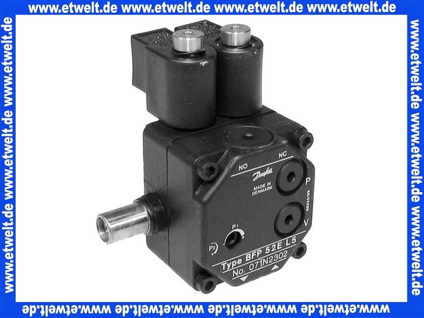 ELCO 13012438 Pumpe BFP 52E L5 Düsenanschluß rechts