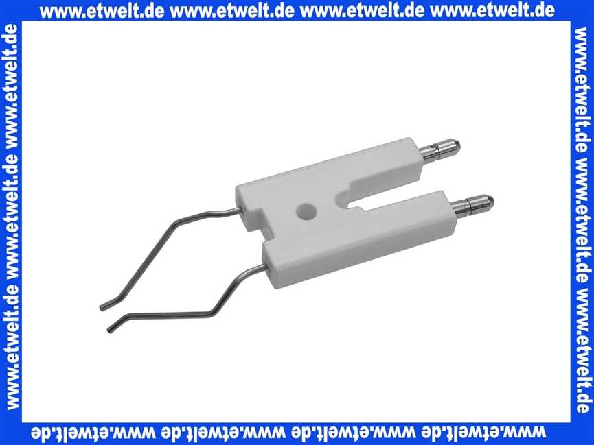 ELCO 13018153 BLockelektrode 88 Lang D1,5x34 Porzellan
