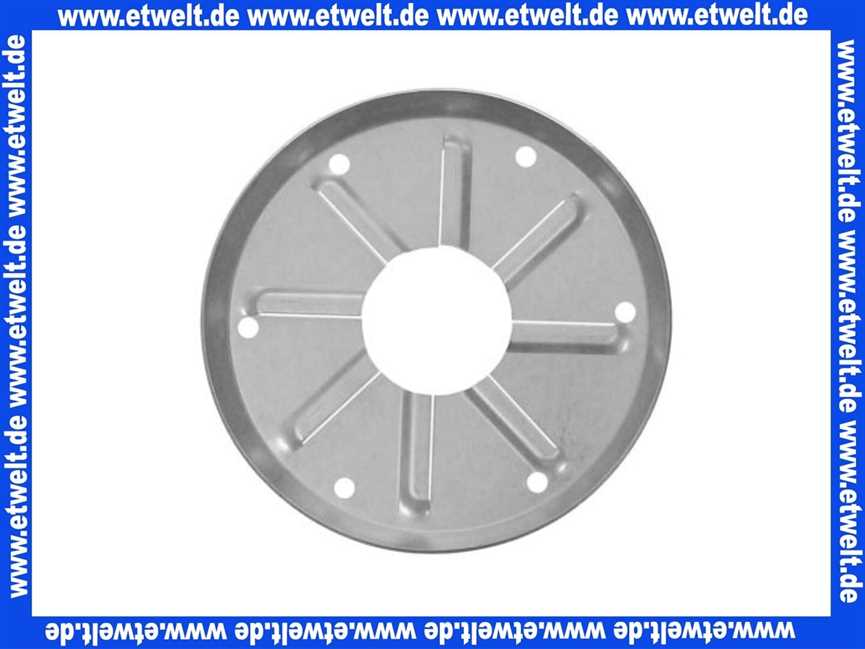 ELCO 13018285 Stauscheibe D 155 / 50 LA8 - 6 Bohrungen