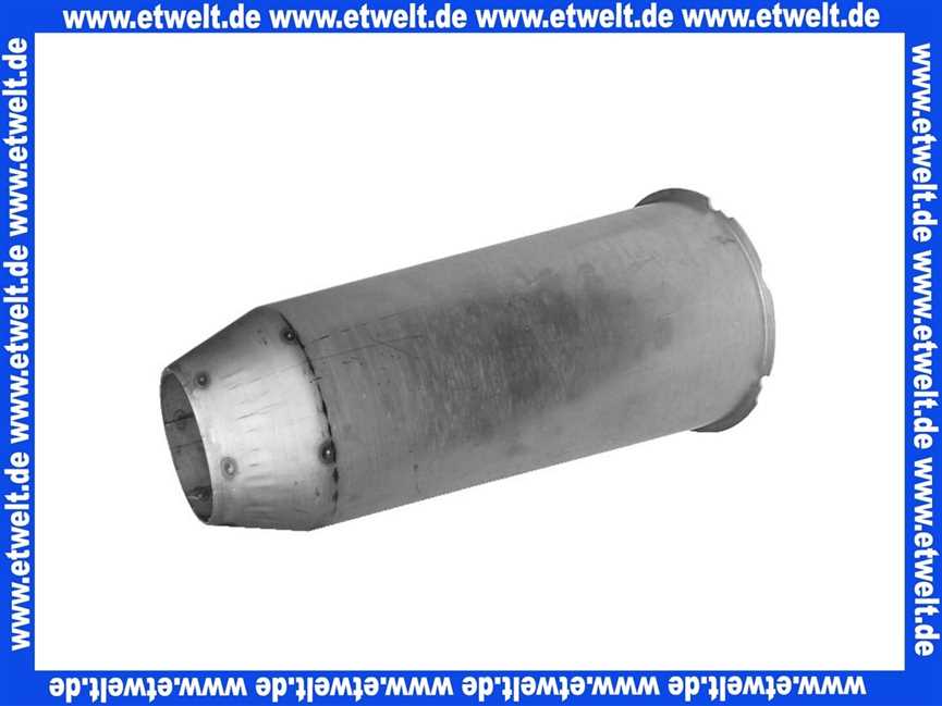 ELCO 13020499 Brennerrohr D115/75 x 350 KL