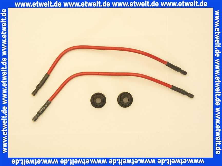 ELCO 13021435 Zündkabel Länge 225 Stecker D4 / D4 Silikon