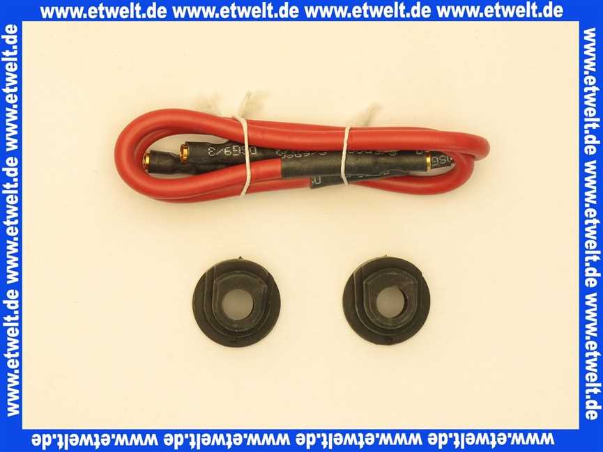 ELCO 13021435 Zündkabel Länge 225 Stecker D4 / D4 Silikon