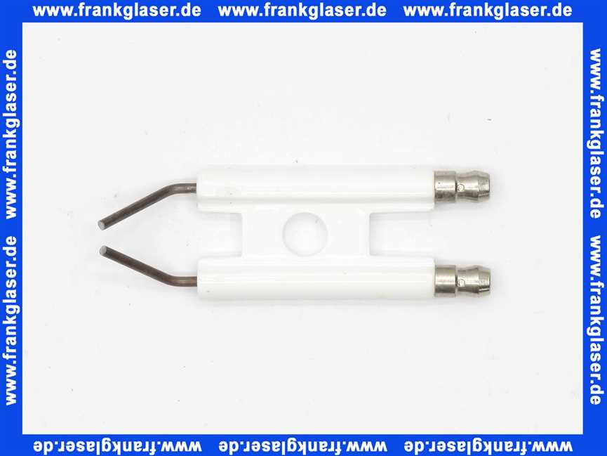 ELCO Blockelektrode Doppelzündelektrode für Elco EL01, EL01A, EL02 Anschluss 6,3 mm