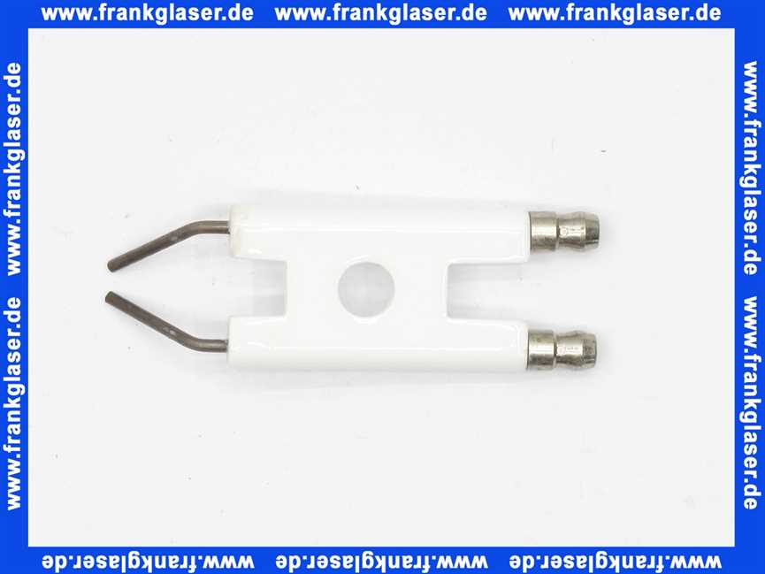 ELCO Blockelektrode Doppelzündelektrode für Elco EL01, EL01A, EL02 Anschluss 6,3 mm
