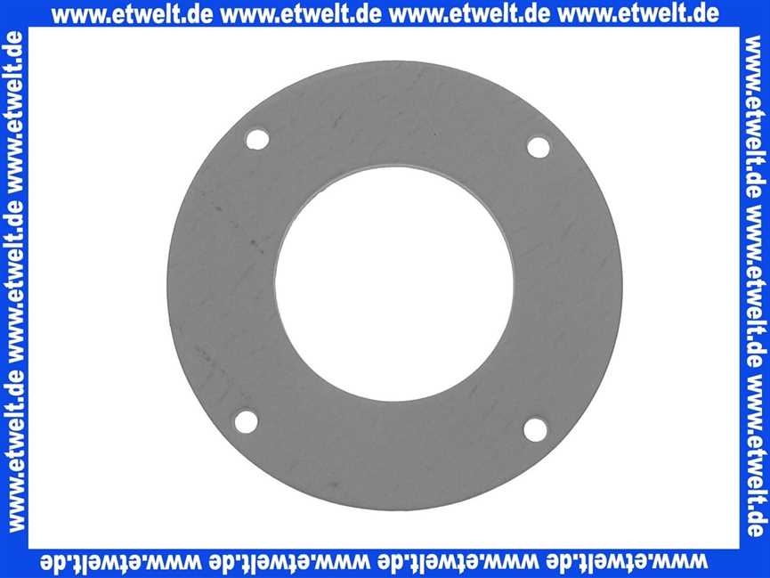ELCO 3333000417 Isolierflansch D270x10 Bohrung-D142