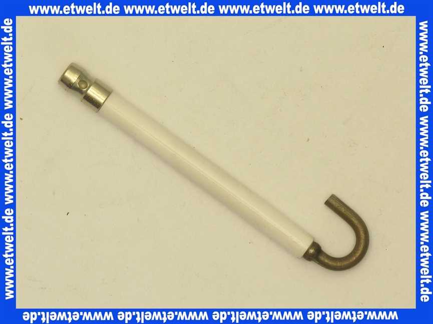 ELCO 3333211775 Zündelektrode 75 lang, D3 x 11 Porzella