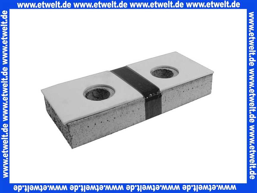 ELCO 4176029707 Schamottstein 50 x 320 x 140 mm