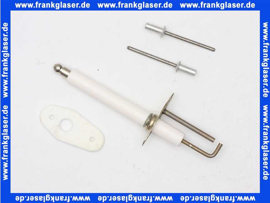 ELCO 4728544212 Zündelektrode 113 lang D 2,5 x 22 Porzellan