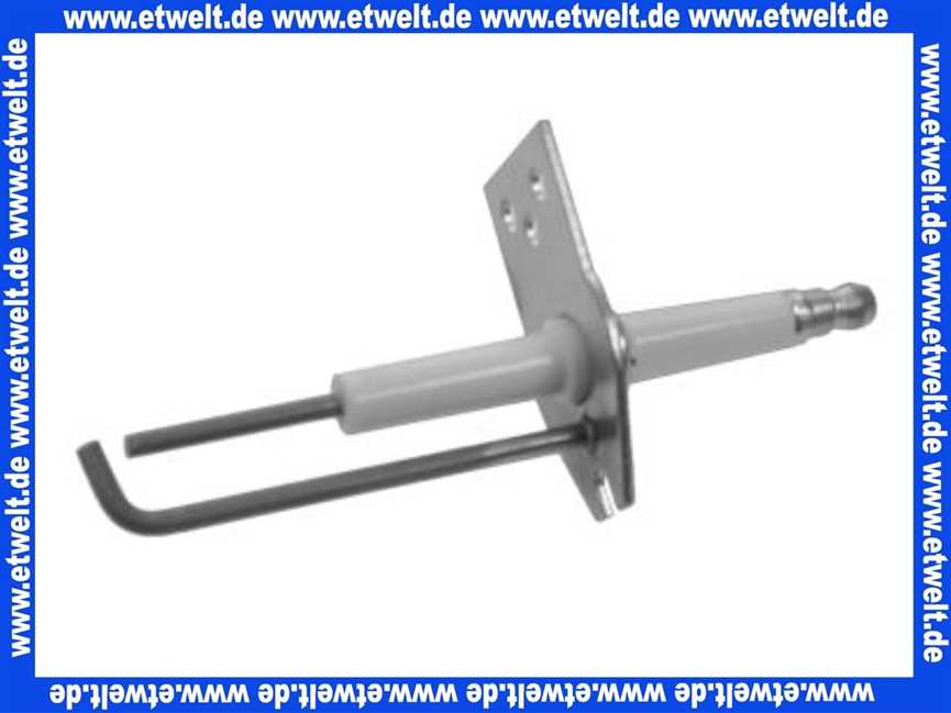 ELCO 4728694479 Zündelektrode 105 lang D3 x 5 Porzellan