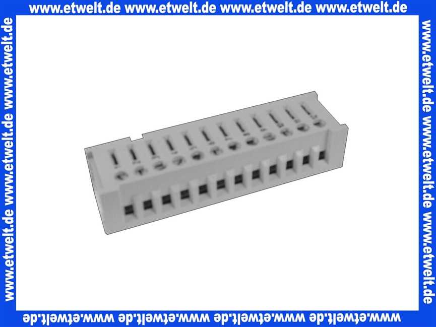 ELCO 4758469047 Klemmleiste Regler Fühler