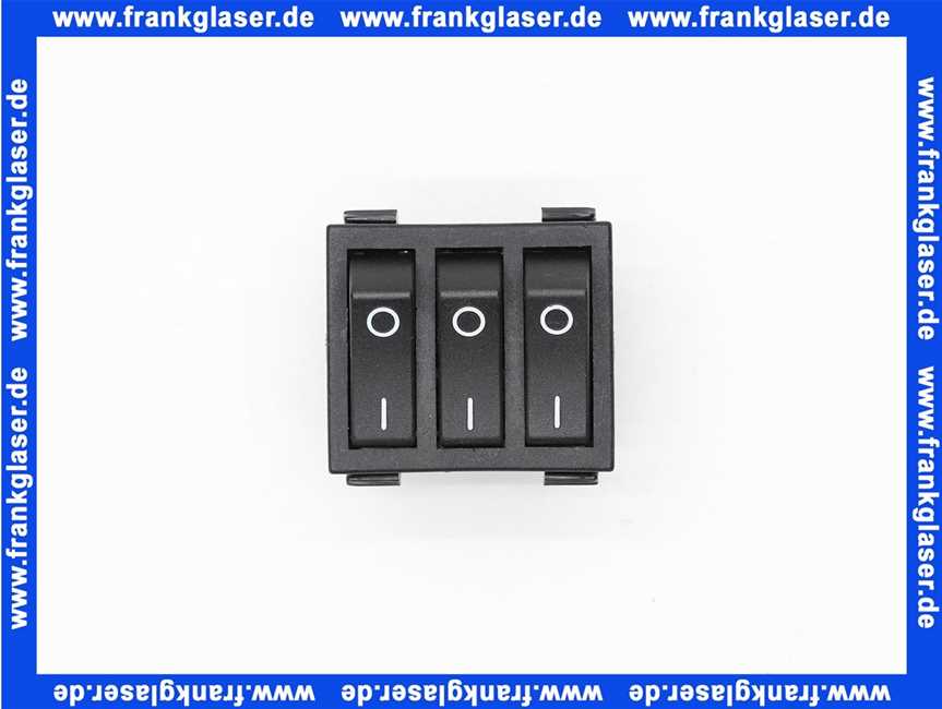 4758475447 Elco SCHALTER EIN-AUS 3FACH MT89