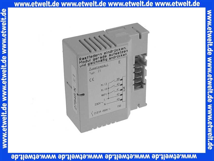 ELCO 4758762887 Zusatzmodul Z1 LOGON M