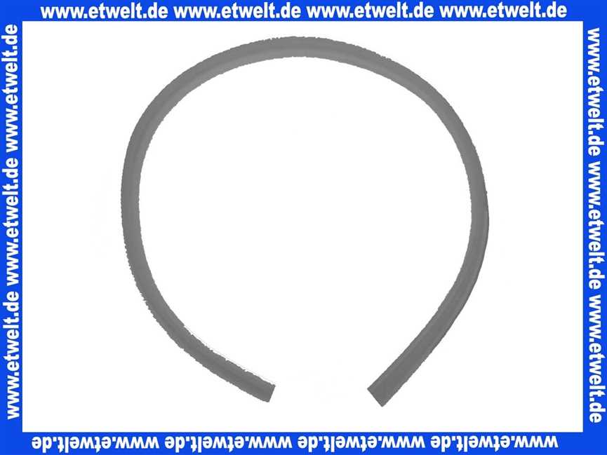 ELCO 4968763584 Dichtprofil Brennraumgehäuse seitlich