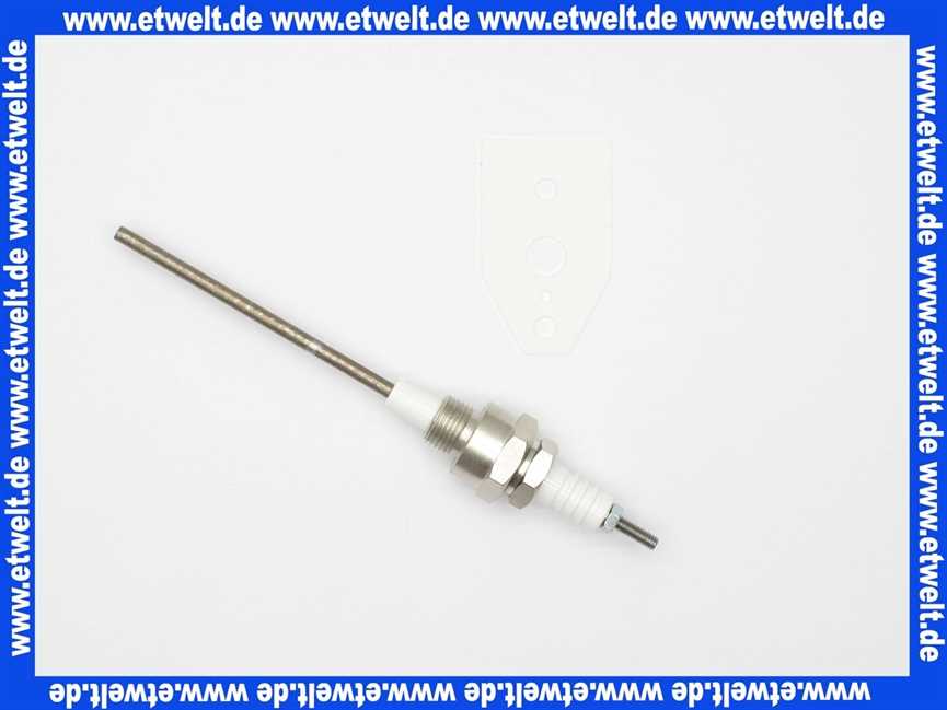 64201562 ELCO Ionistationstab 150 lang D3,5 x 75 Porzellan D7/12 x 65