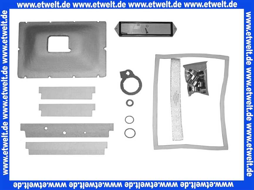 65000719 ELCO Dichtung Set Brenner / Brennkammer