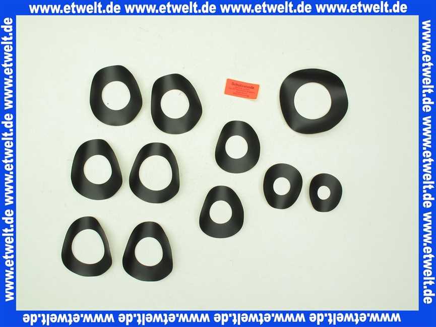 65001369 Elco Bez-Rosetten-Kleber Set für Speicheranschlüsse