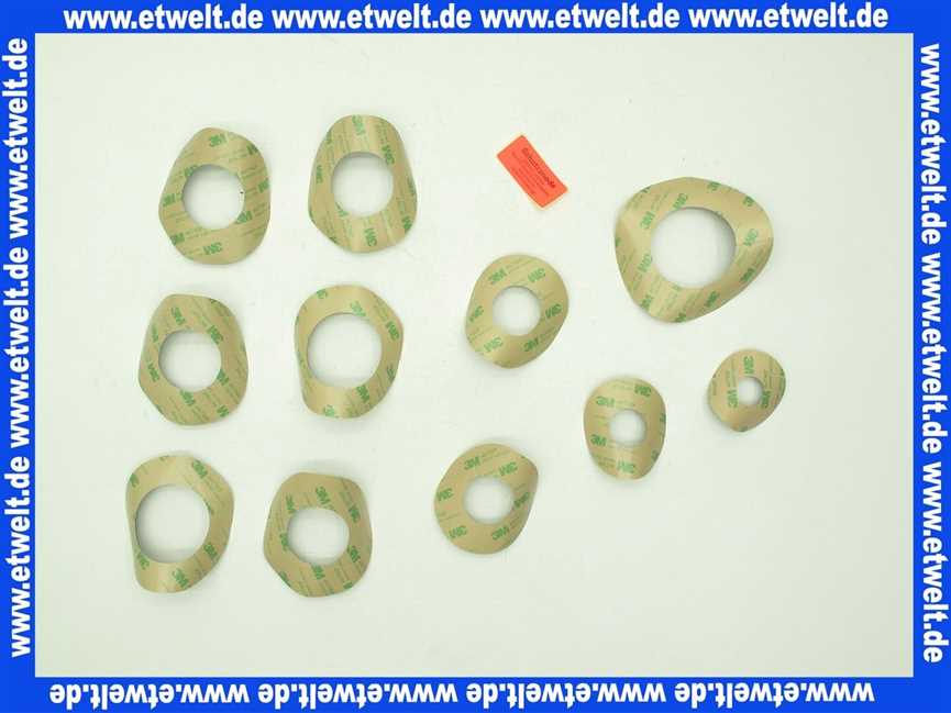 65001369 Elco Bez-Rosetten-Kleber Set für Speicheranschlüsse