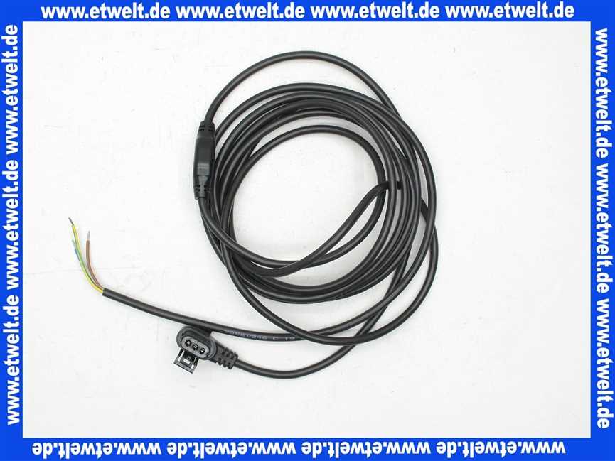 65001804 Elco Kabel für Alpha Pumpe L = 4 Meter NTC
