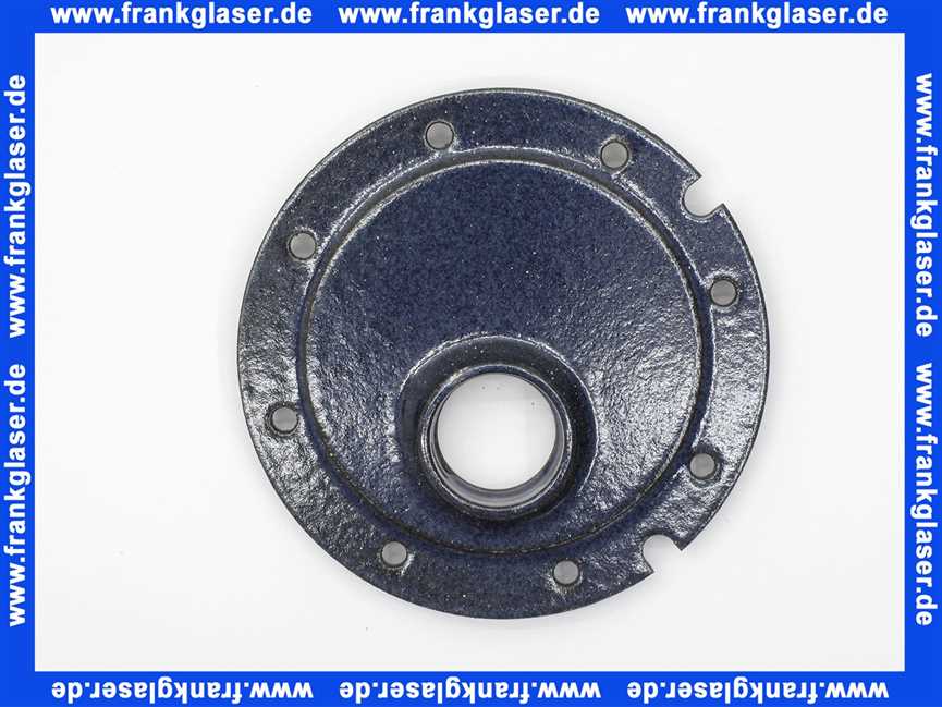 65002126 Elco Flanschplatte D 175 MM mit Fühlerkl.