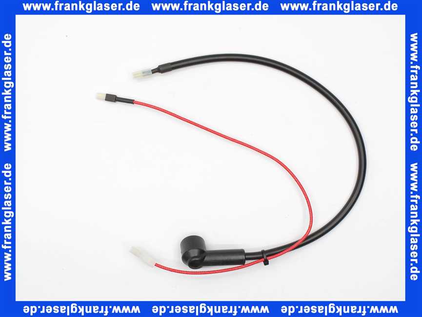 65105418 ELCO Zündkabel Länge 250 mm mit Stecker