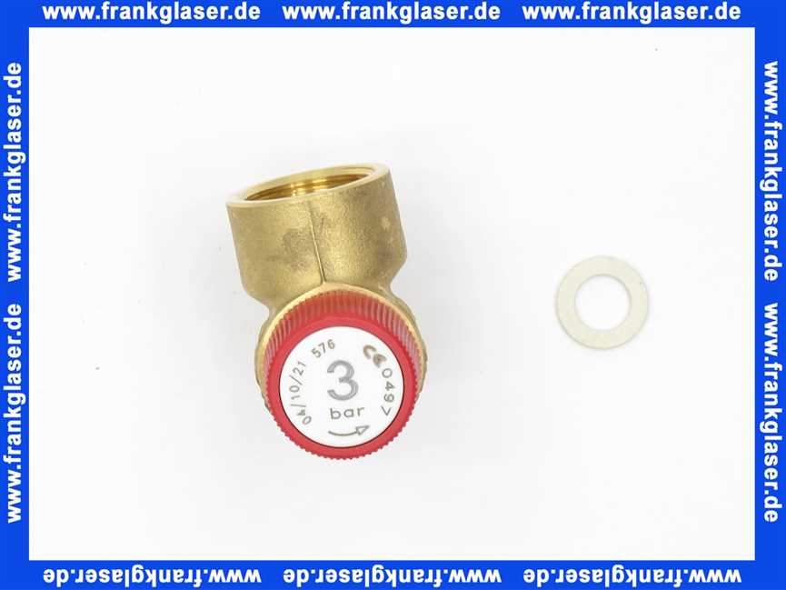 65105727 ELCO Sicherheitsventil 3 bar 1/2 Zoll AG