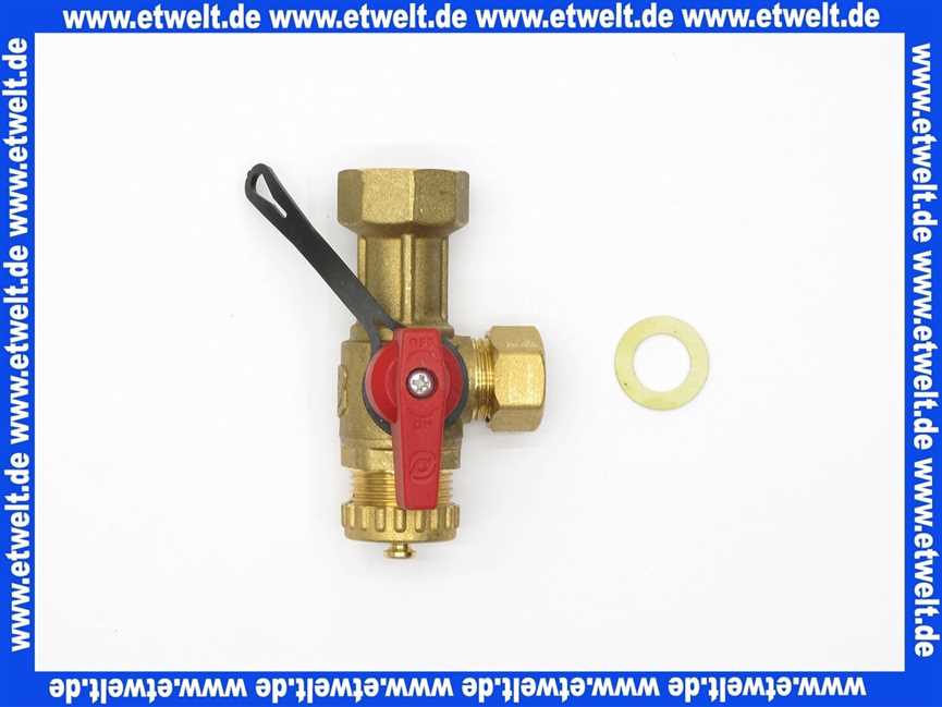 65105729 Elco Füll +Entleerungs Hahn R3/4 Zoll zu Schichtenspeicher