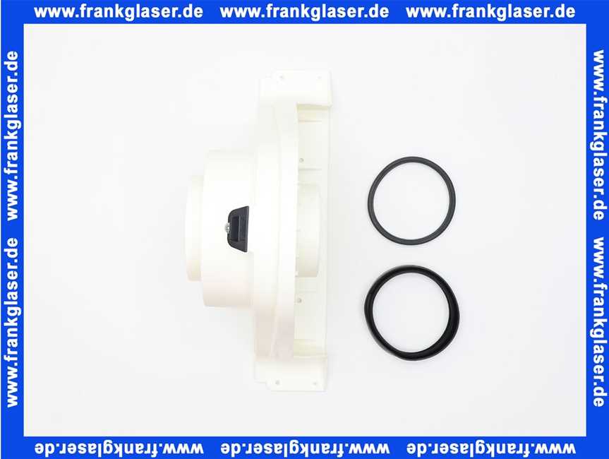 65105740 Elco Abgasstutzen komplett mit Dichtung D80mm