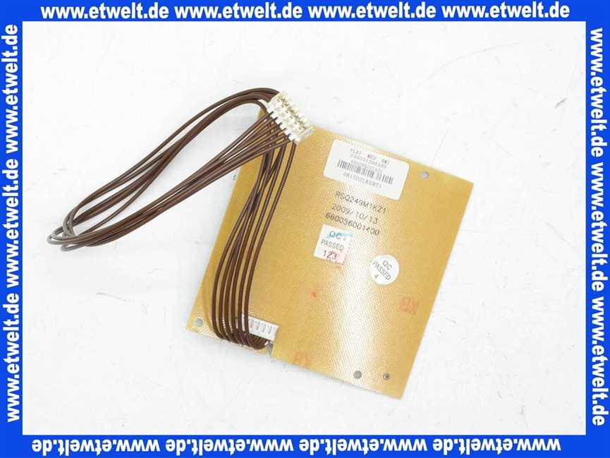 65151234 Elco LEITERPLATTE (VELIS VLS 50 - 100)