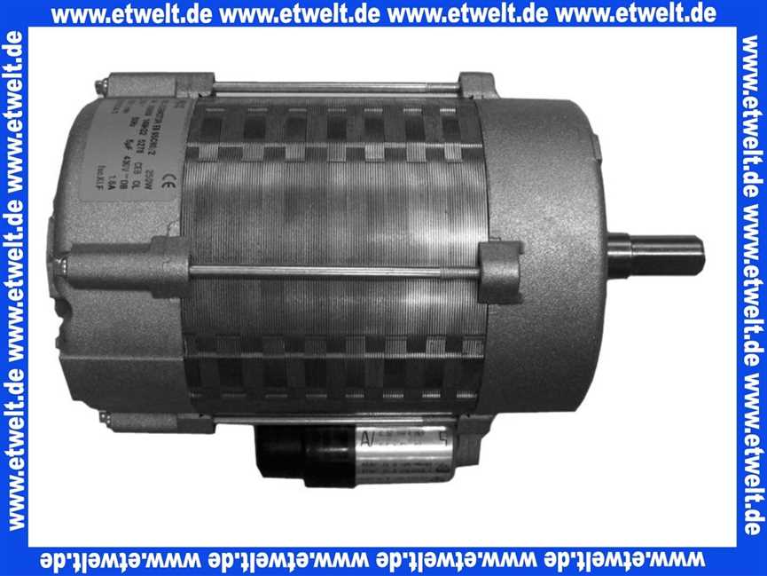 65300520 ELCO Motor 230 V - 50 Hz - 250 W EB95C80/2