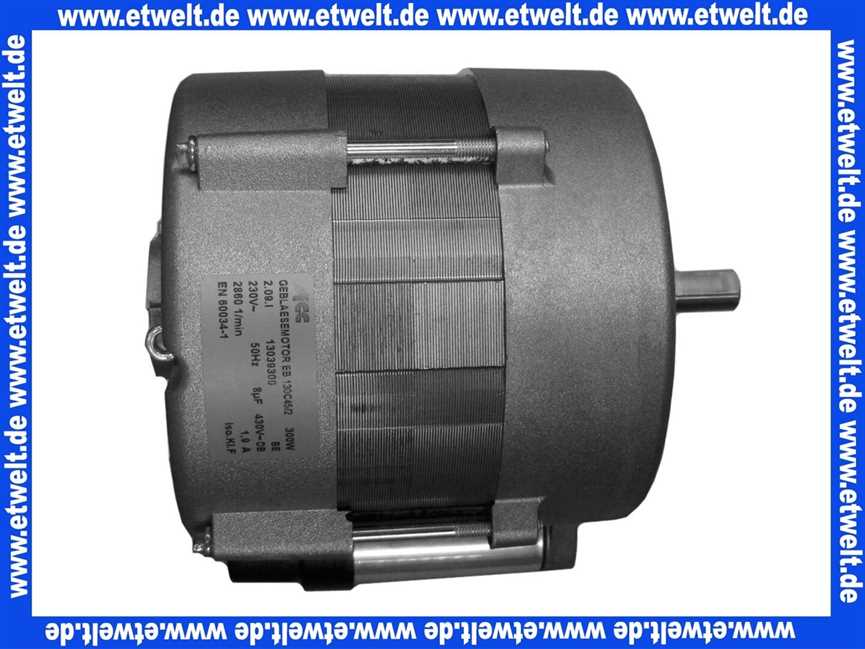 65300528 ELCO Motor 230 V - 50 Hz - 250 W EB130C45/2